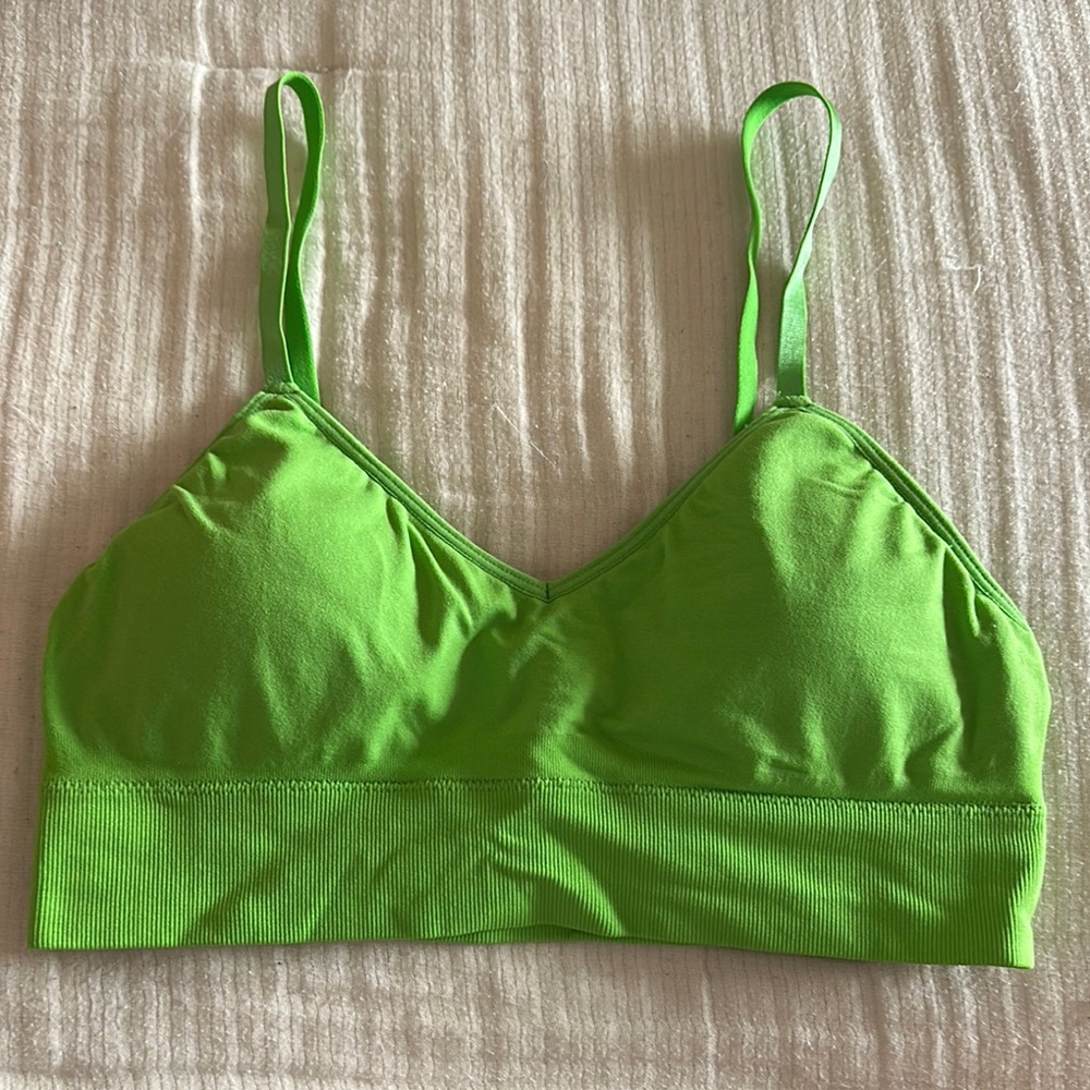 Fabletics Vibrant Green Bralette